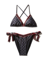 MIDNIGHT MONEY PATTERN BIKINI