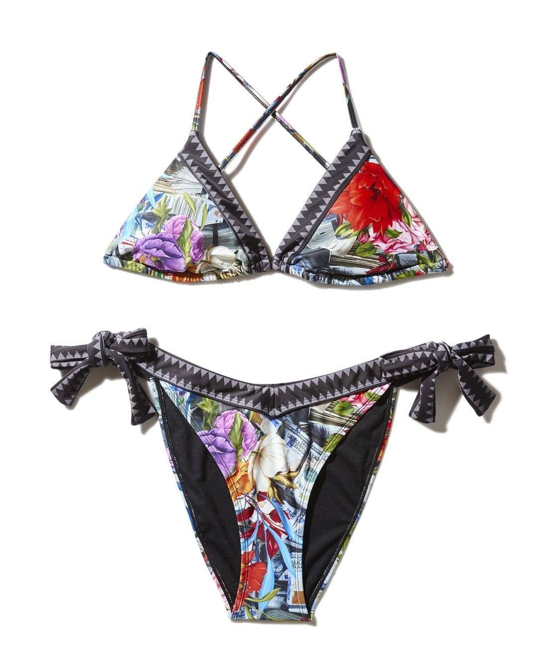 FLORAL MONEY BIKINI