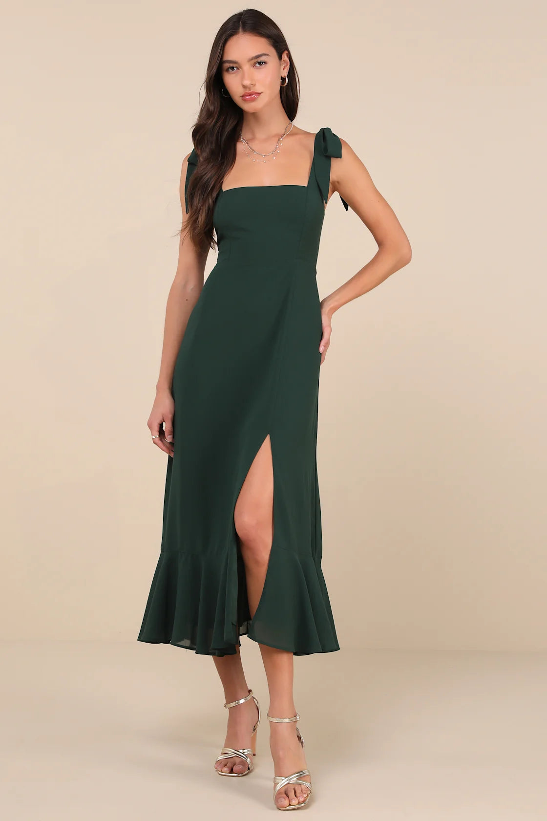 Summer Invite White and Blue Toile Tie-Strap Tiered Midi Dress