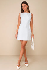 Sophisticated Selection Black Sleeveless Backless Mini Dress